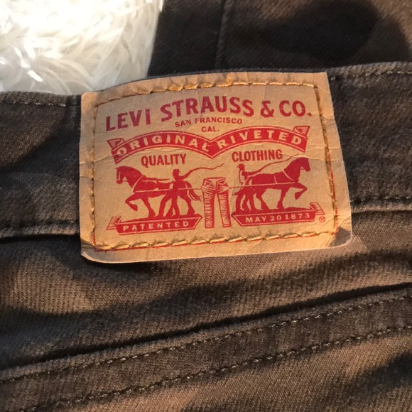 Levi’s Brown Camouflage Jeans Sz 22 - Picture 3 of 5